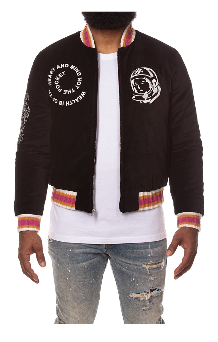 Billionaire Boys Club Bb Wealth Jacket Men's Bomber - Black