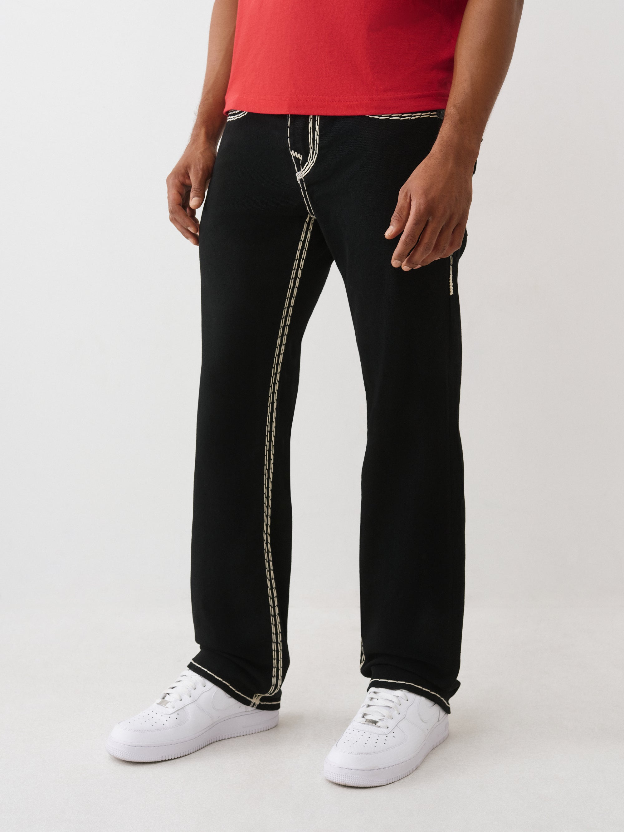 True Religion Contrast Jeans - Embroidered