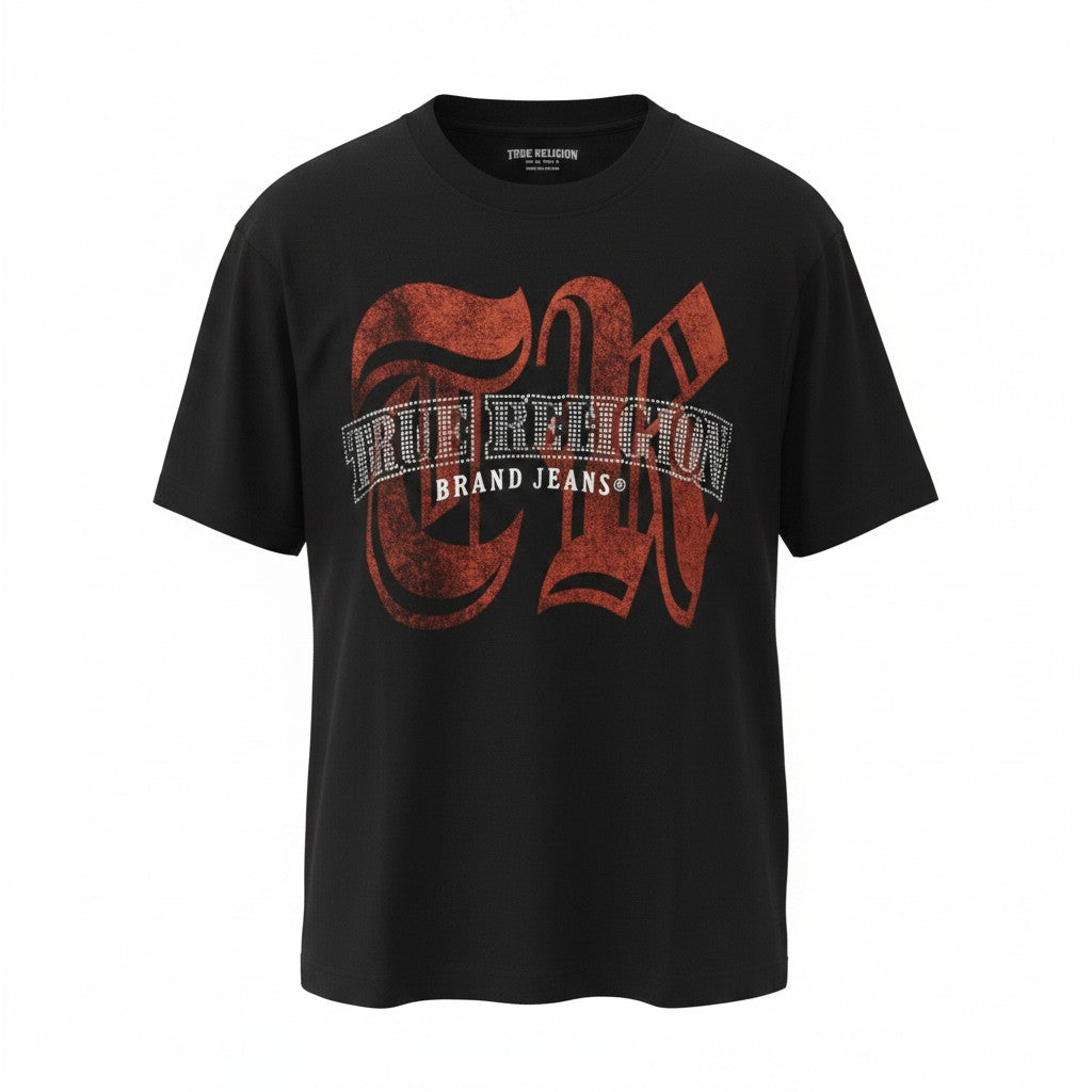 True Religion Crystal Logo T-Shirt - Graphic