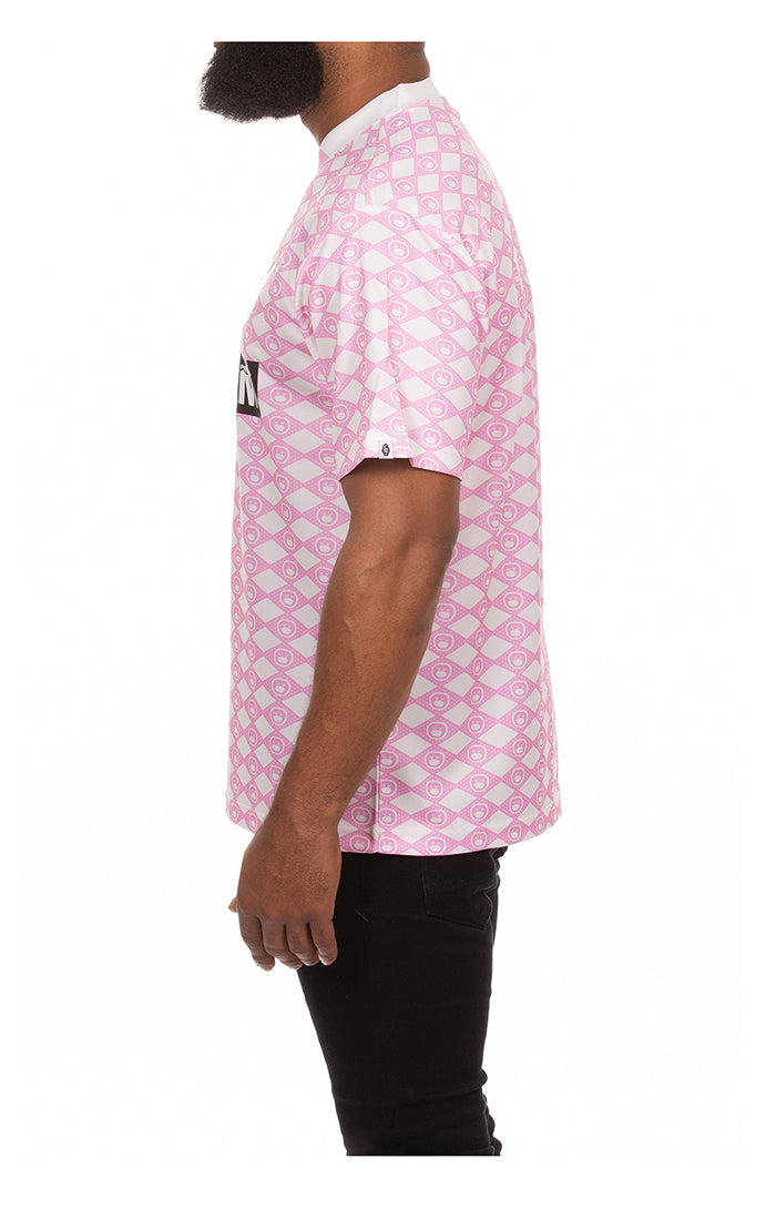 Ice Cream Geometric T-Shirt - Mesh