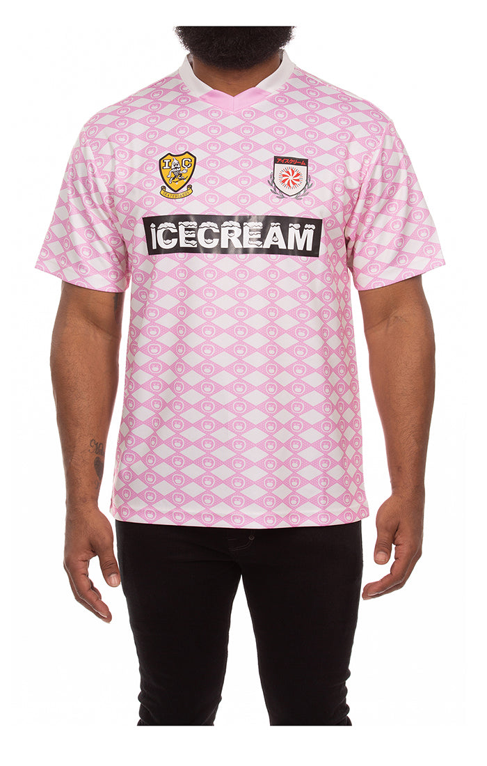 Ice Cream Geometric T-Shirt - Mesh