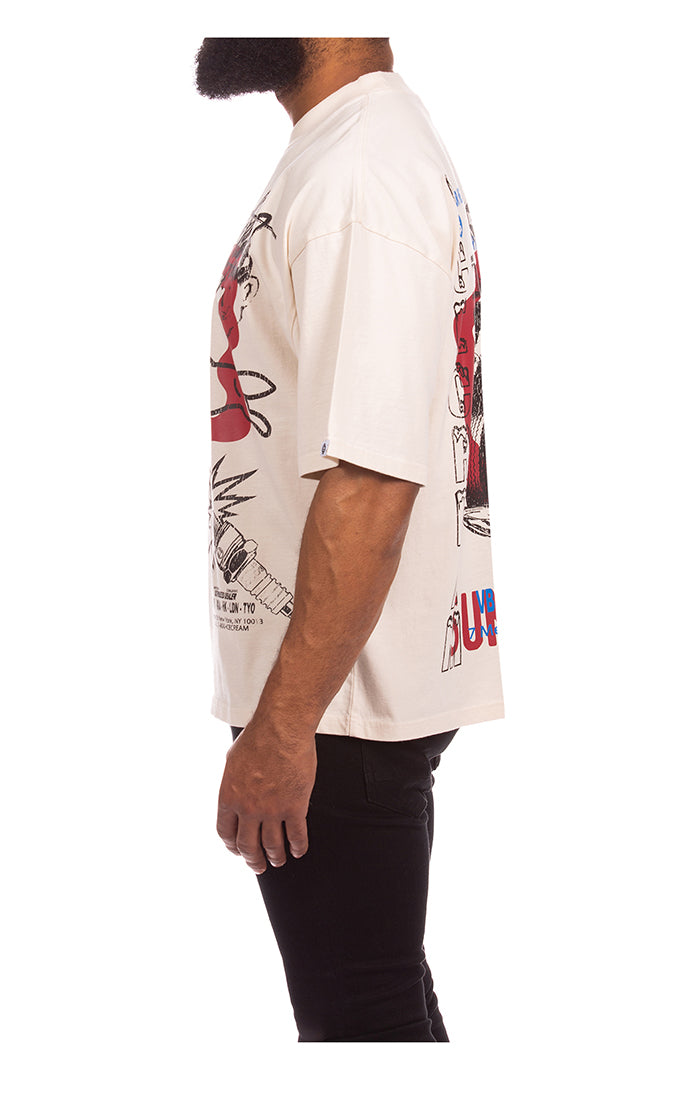 Melon Ss Knit