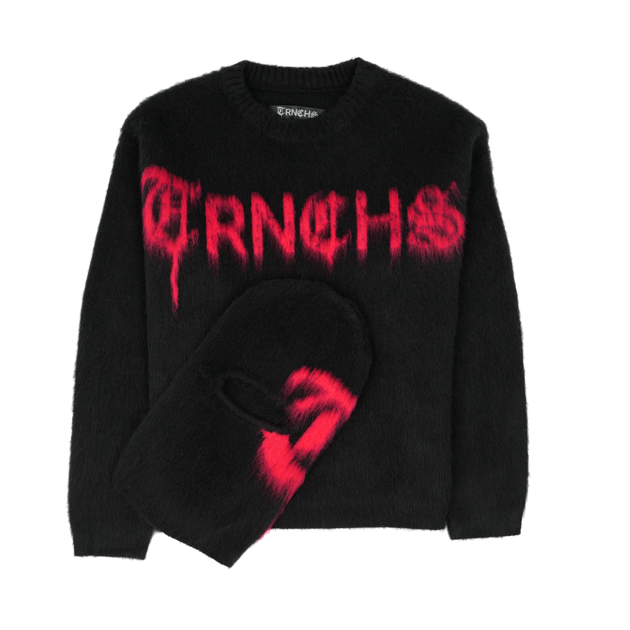 Trnchs "Tc-S25-100" Sweater - Black