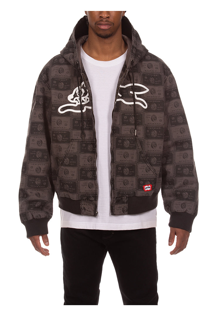 Ice Cream Men's Hoodie - Gray