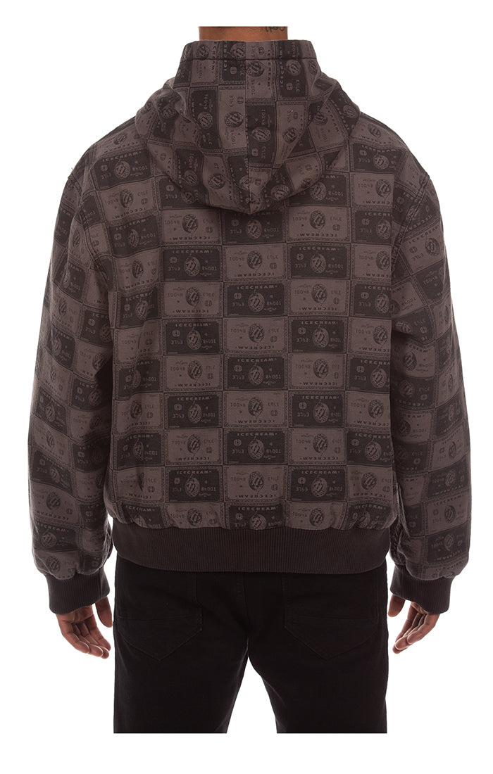 Ice Cream Men's Hoodie - Gray