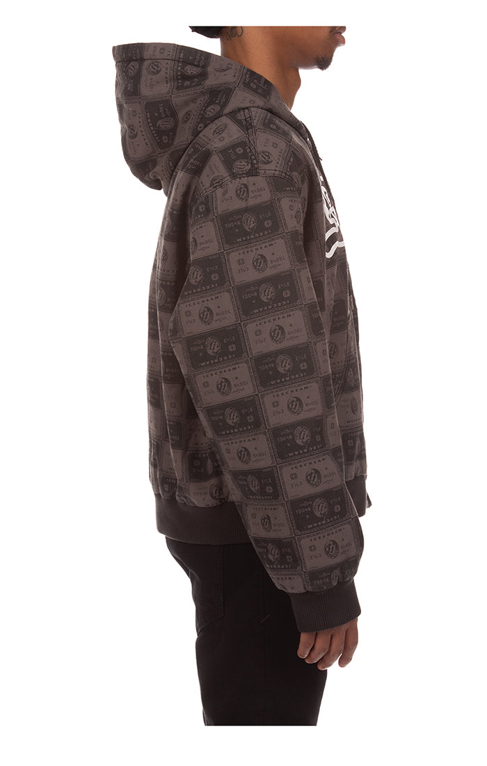 Ice Cream Men's Hoodie - Gray