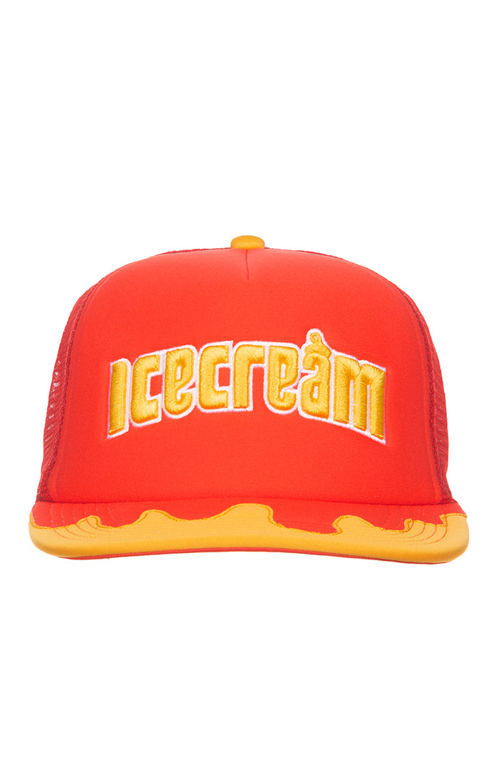 Ice Cream Trucker Hat - Red