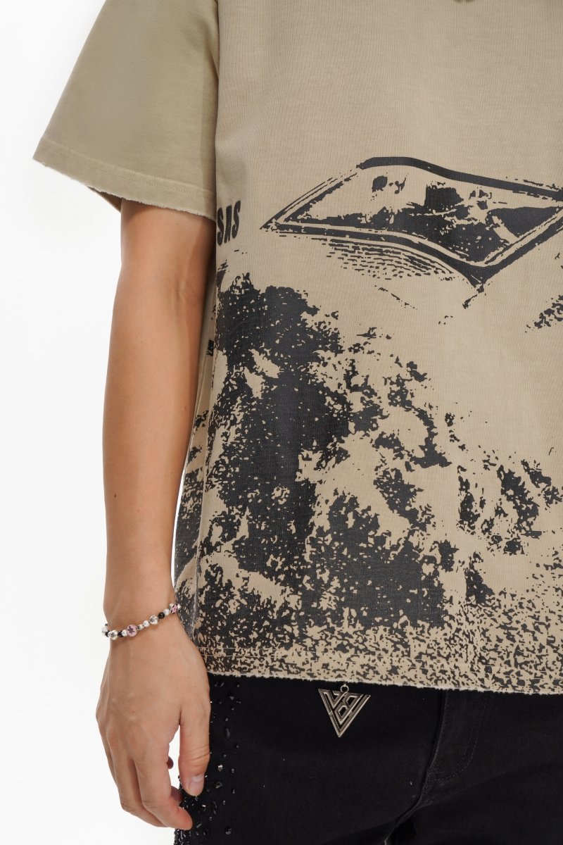 Victim Tee Khaki - Valabasas