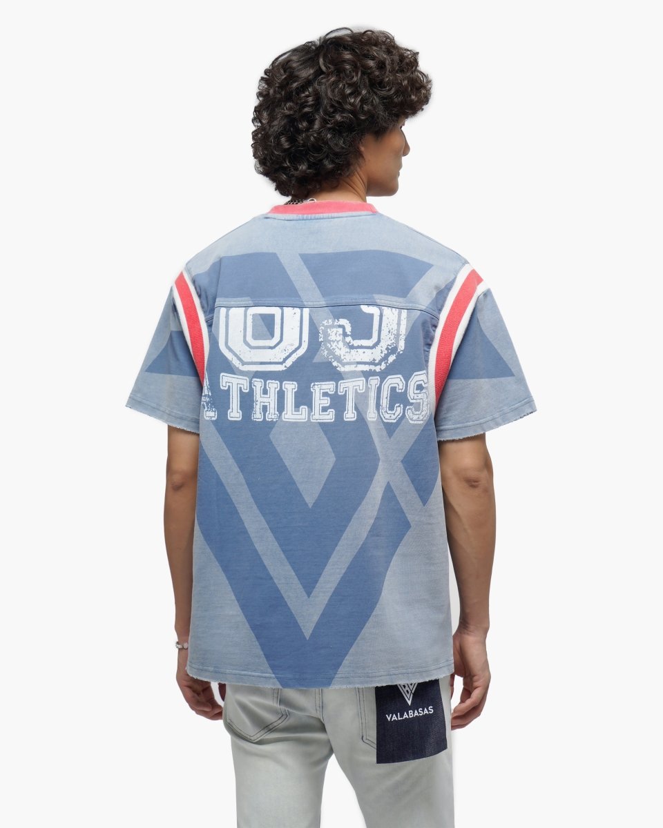 VLBS Athletics Vintage Blue Tee - Valabasas