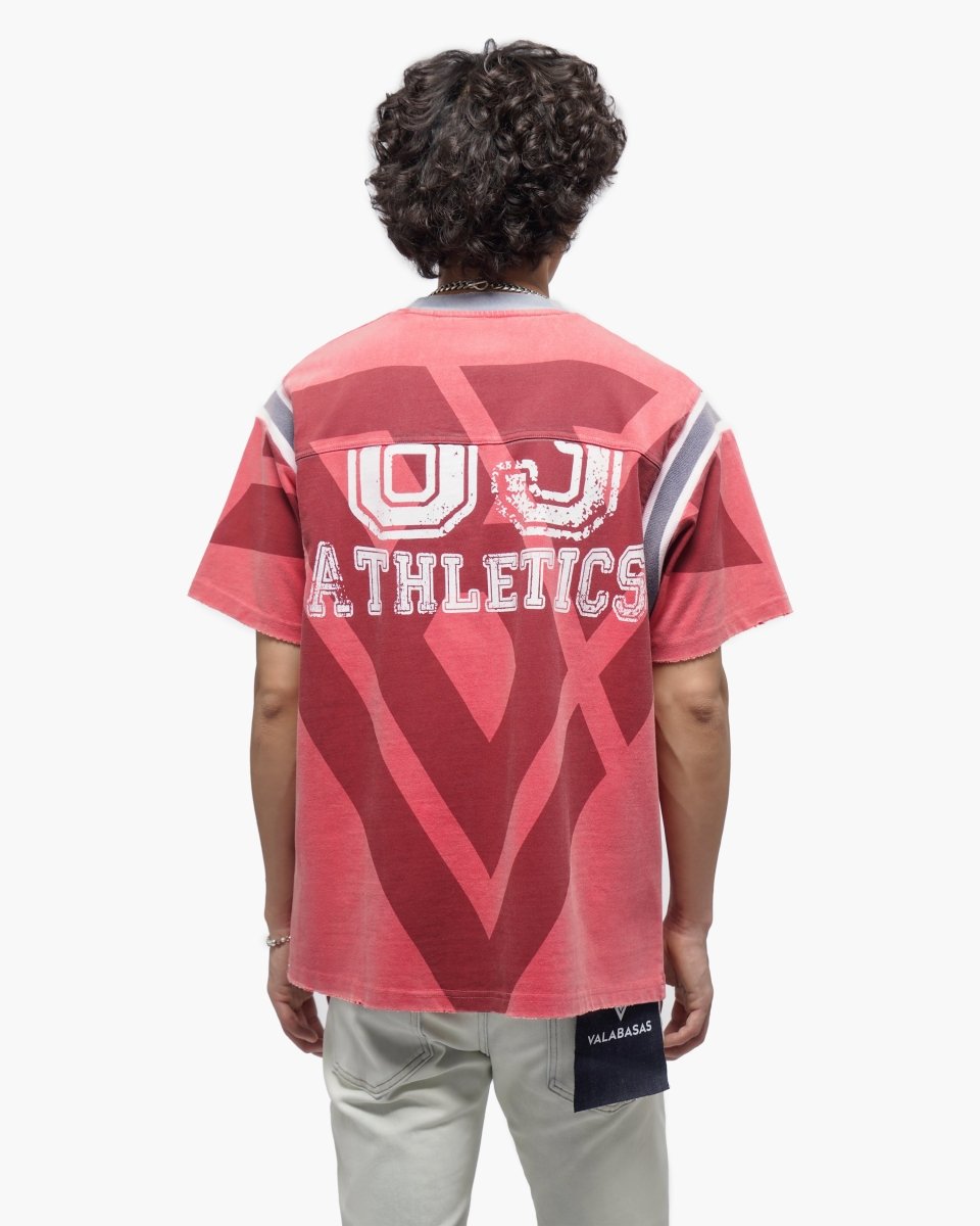 VLBS Athletics Vintage Red Tee - Valabasas