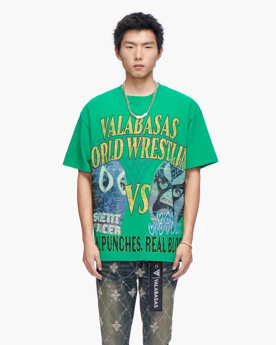VWE Tee Green - Valabasas
