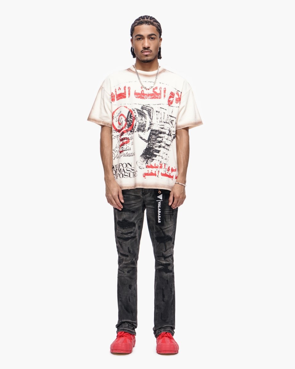 Weapons Tee Cream - Valabasas