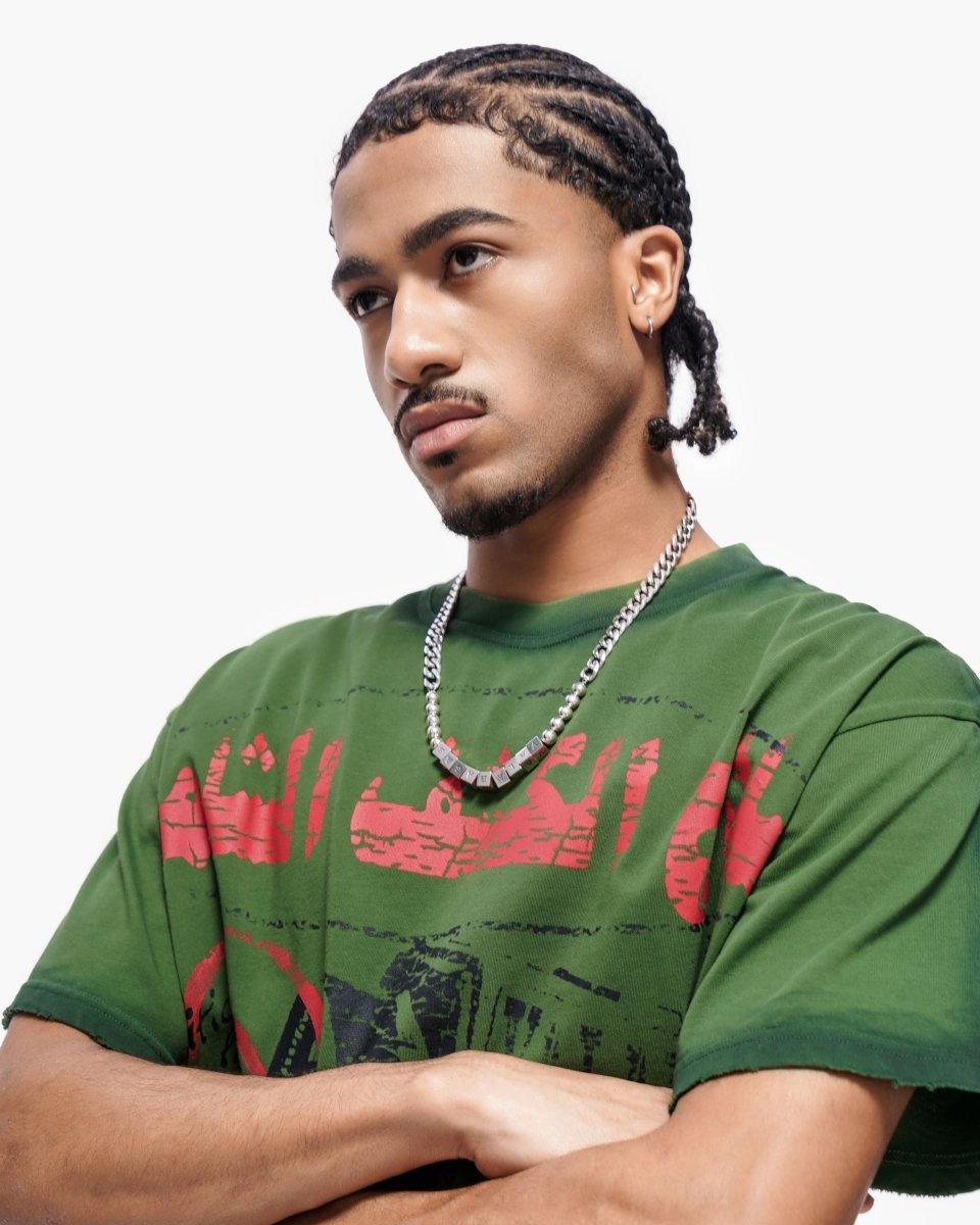 Weapons Tee Green - Valabasas