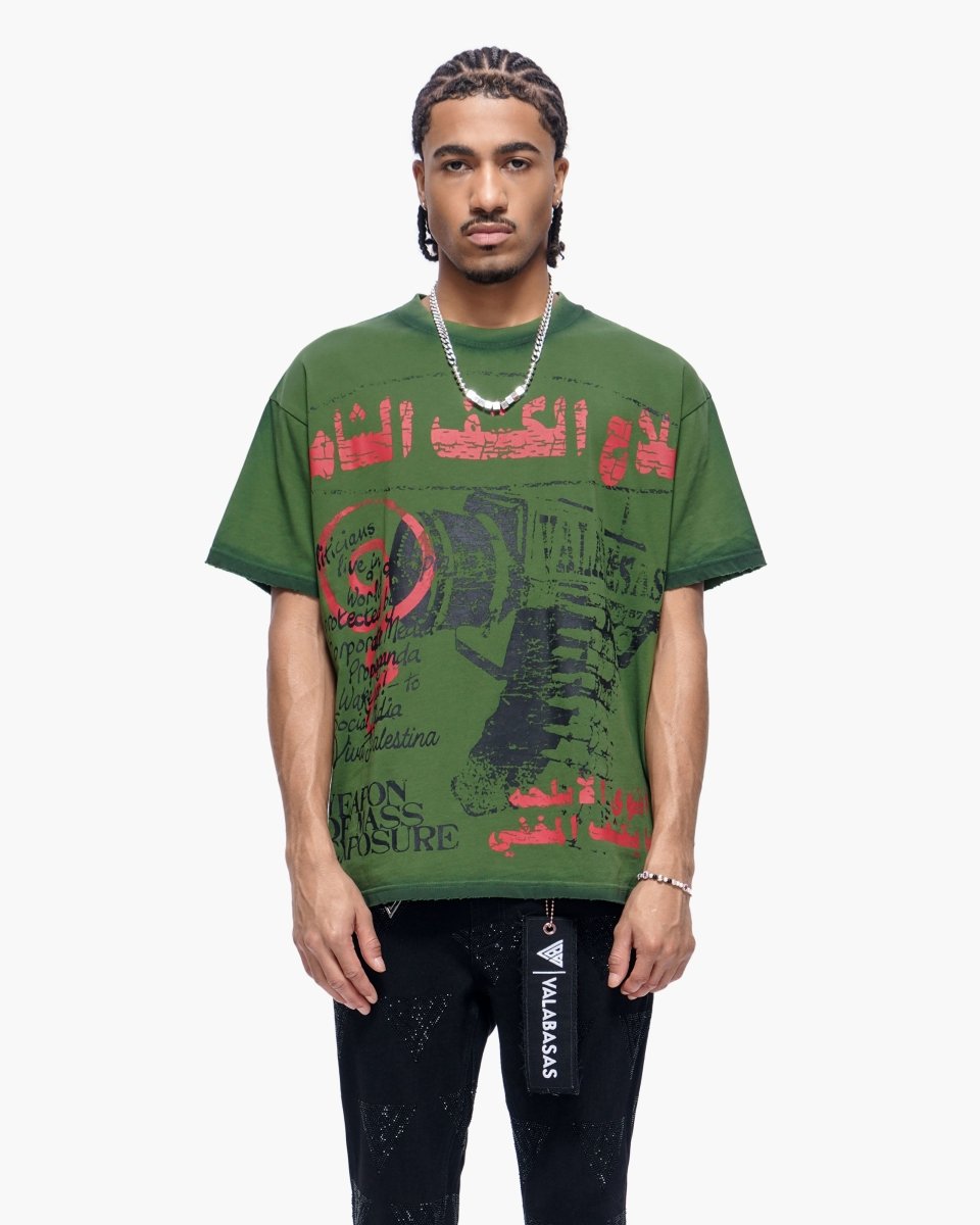 Weapons Tee Green - Valabasas