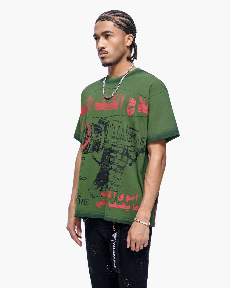 Weapons Tee Green - Valabasas