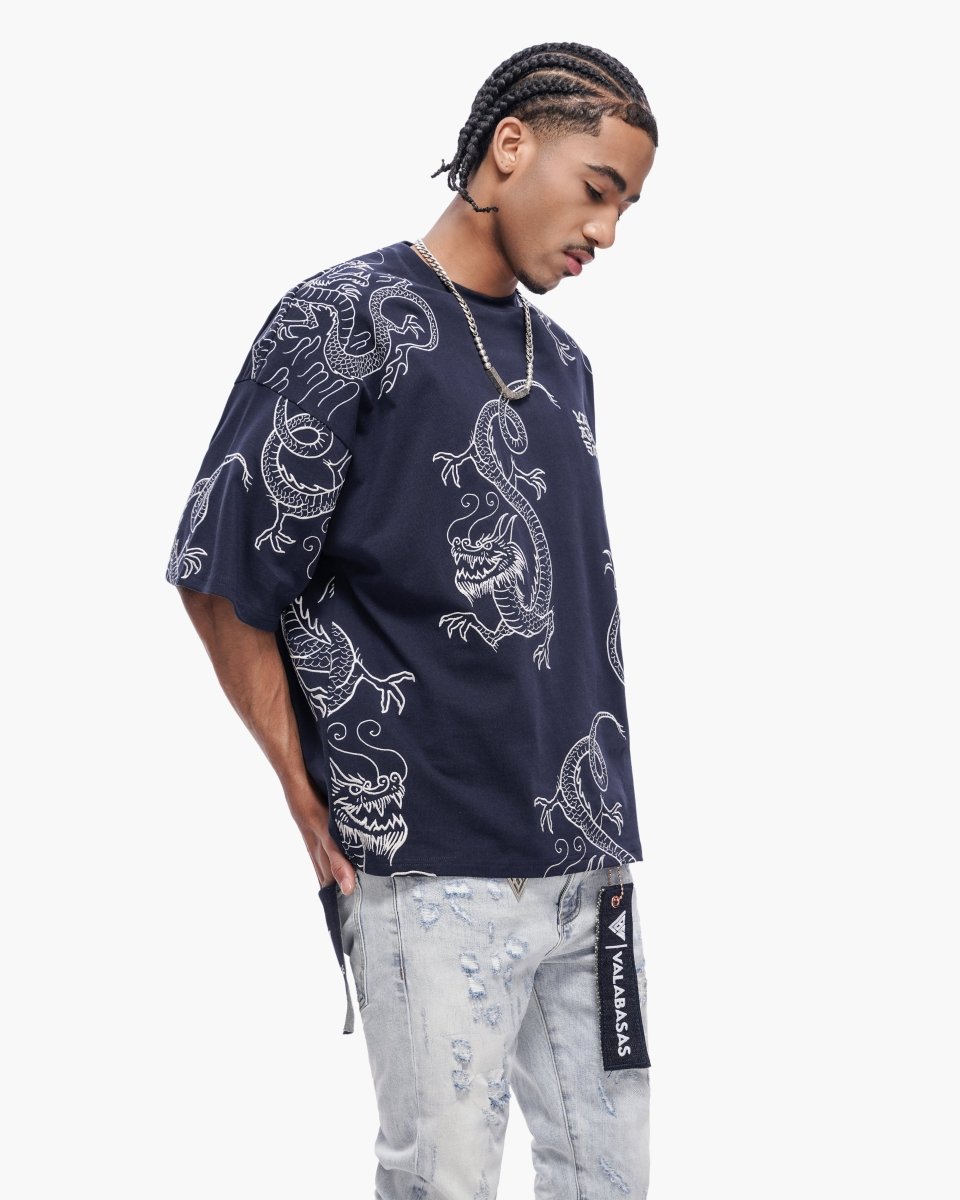 Yurei Tee Navy - Valabasas