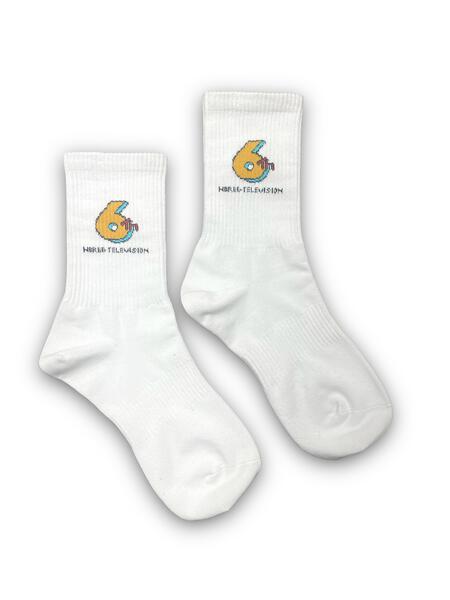 6TH-X2001 "NBRHD TELEVISION" SOCK