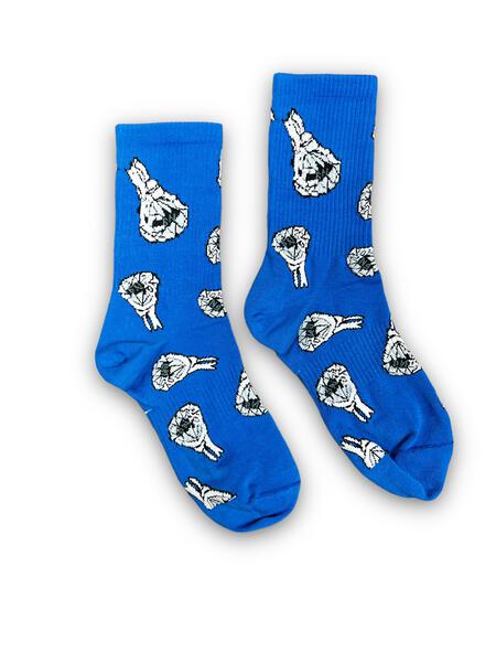 6TH-X7001 "DIAMONDS" SOCK