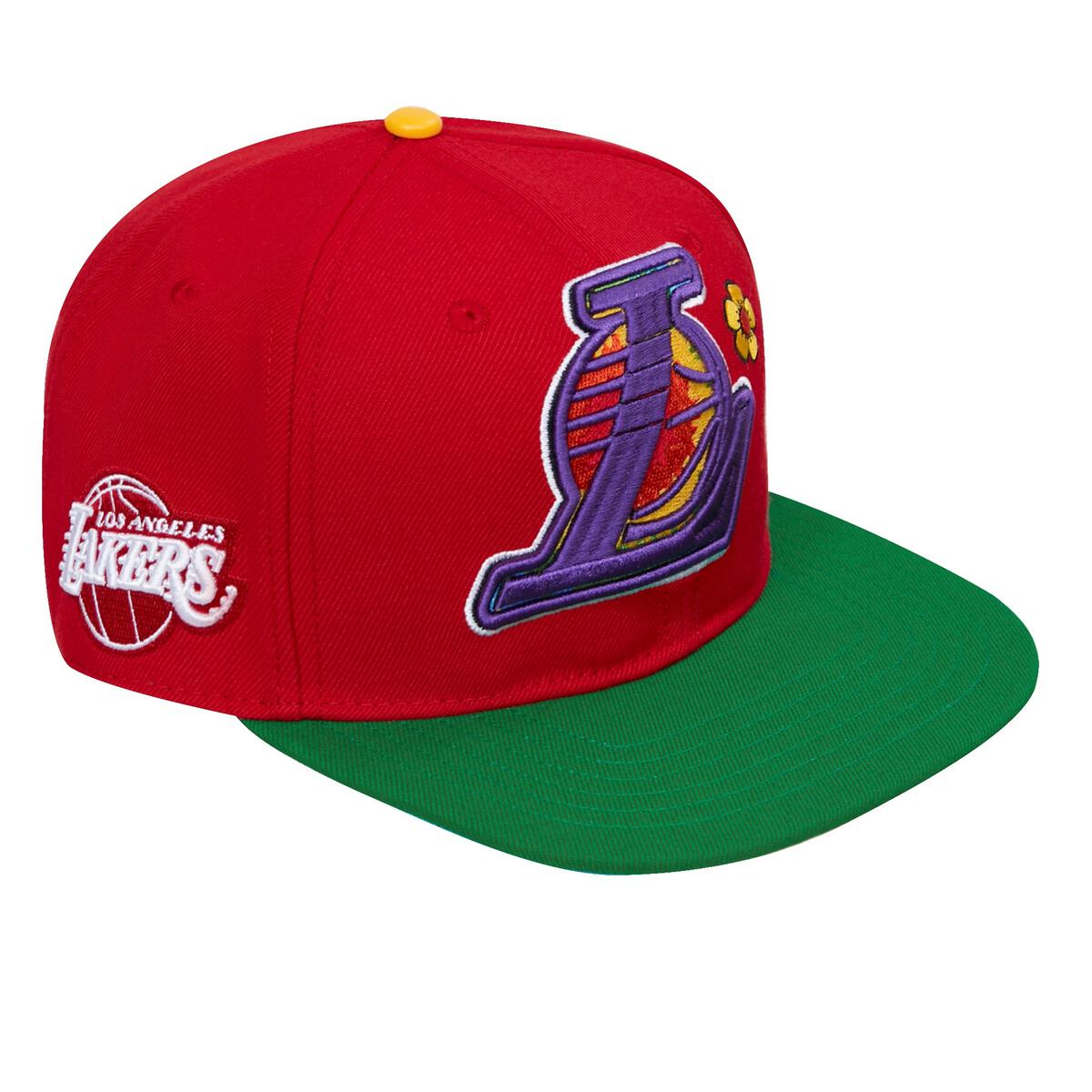 Los Angeles Lakers Trippy TD Wool Snapback Hat