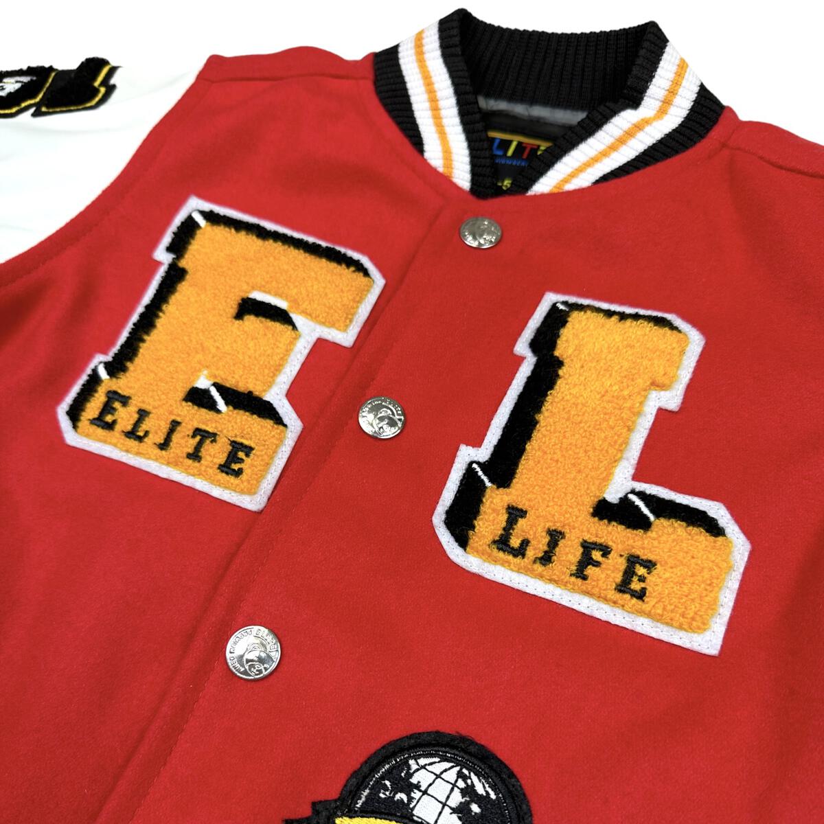 Elite Premium Kids Varsity Jacket