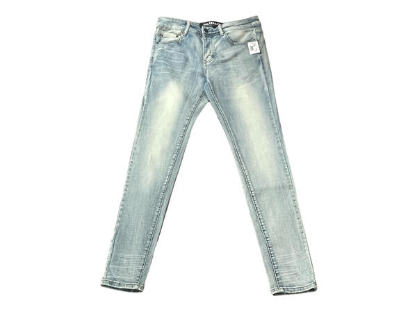 VLBS6046 "MR.2.0" DENIM SKINNY LT BLUE WASH