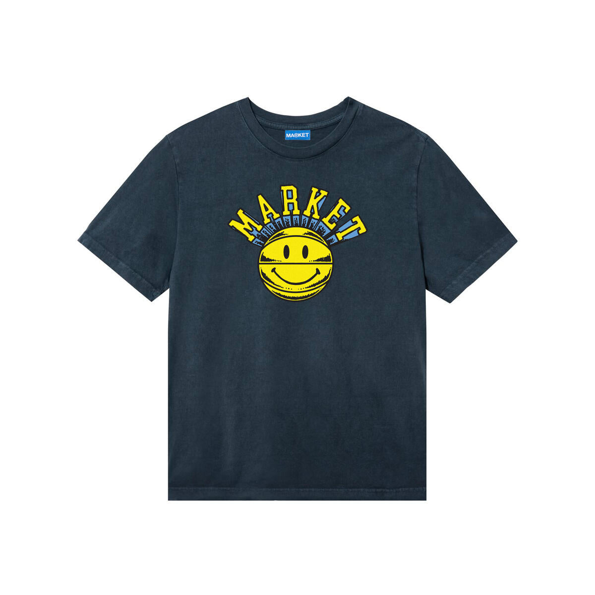 399002006 MARKET SMILEY HOOPS T-SHIRT