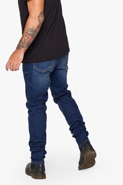 ANM001SK ANOM SKINNY FIT "ALPHA"-BLU.WASH