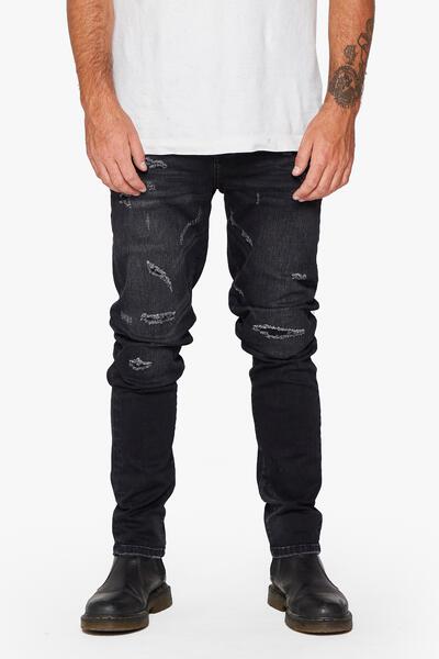 ANM022SK ANOM SKINNY FIT "SECURE" JEANS