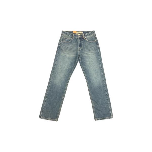 HAJJI DENIM - Men's Non-Stretch Denim - DARK VINTAGE BLUE