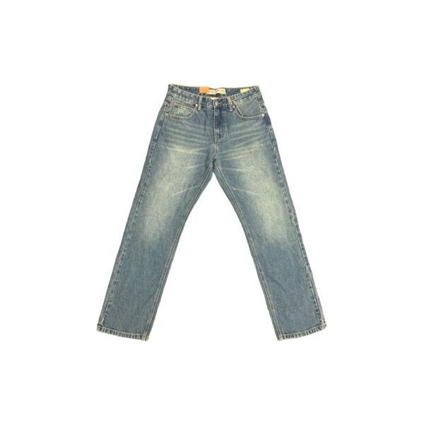 HAJJI DENIM - Men's Non-Stretch Denim - DARK VINTAGE WASH