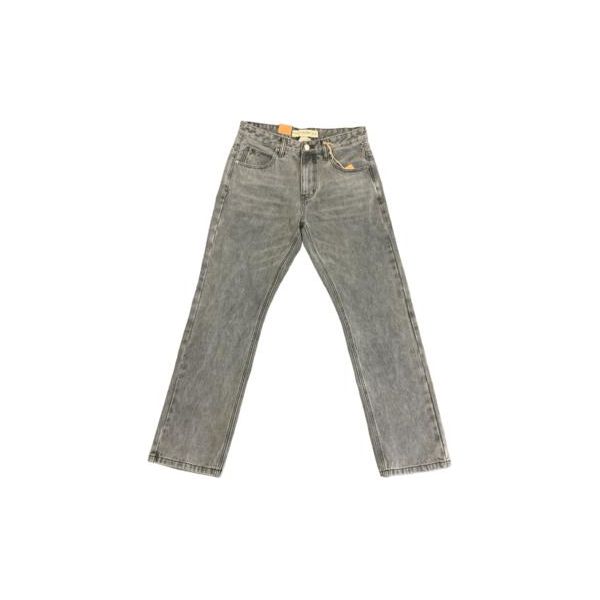 HAJJI DENIM - Men's Non-Stretch Denim - DARK GREY