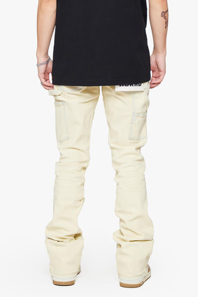 NEW FIELDS DENIM STACKED -DIRTY GREY WASH