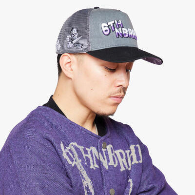 6Th Nbrhd Logo Snapback Hat - Mesh
