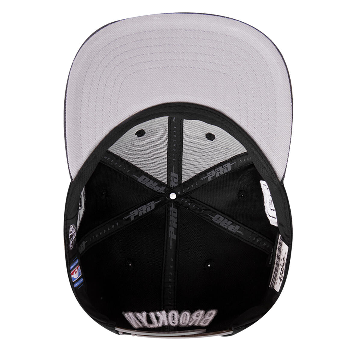Brooklyn Nets Mash Up Wool Blend Pro Six Snapback