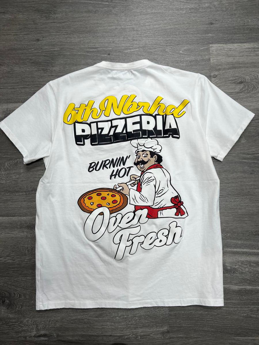 6TH-T2701 "OVEN FRESH" TEE-WHITE