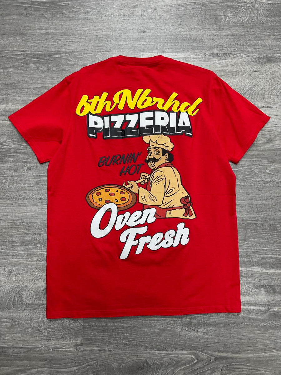 6TH-T2701 "OVEN FRESH" TEE-RED