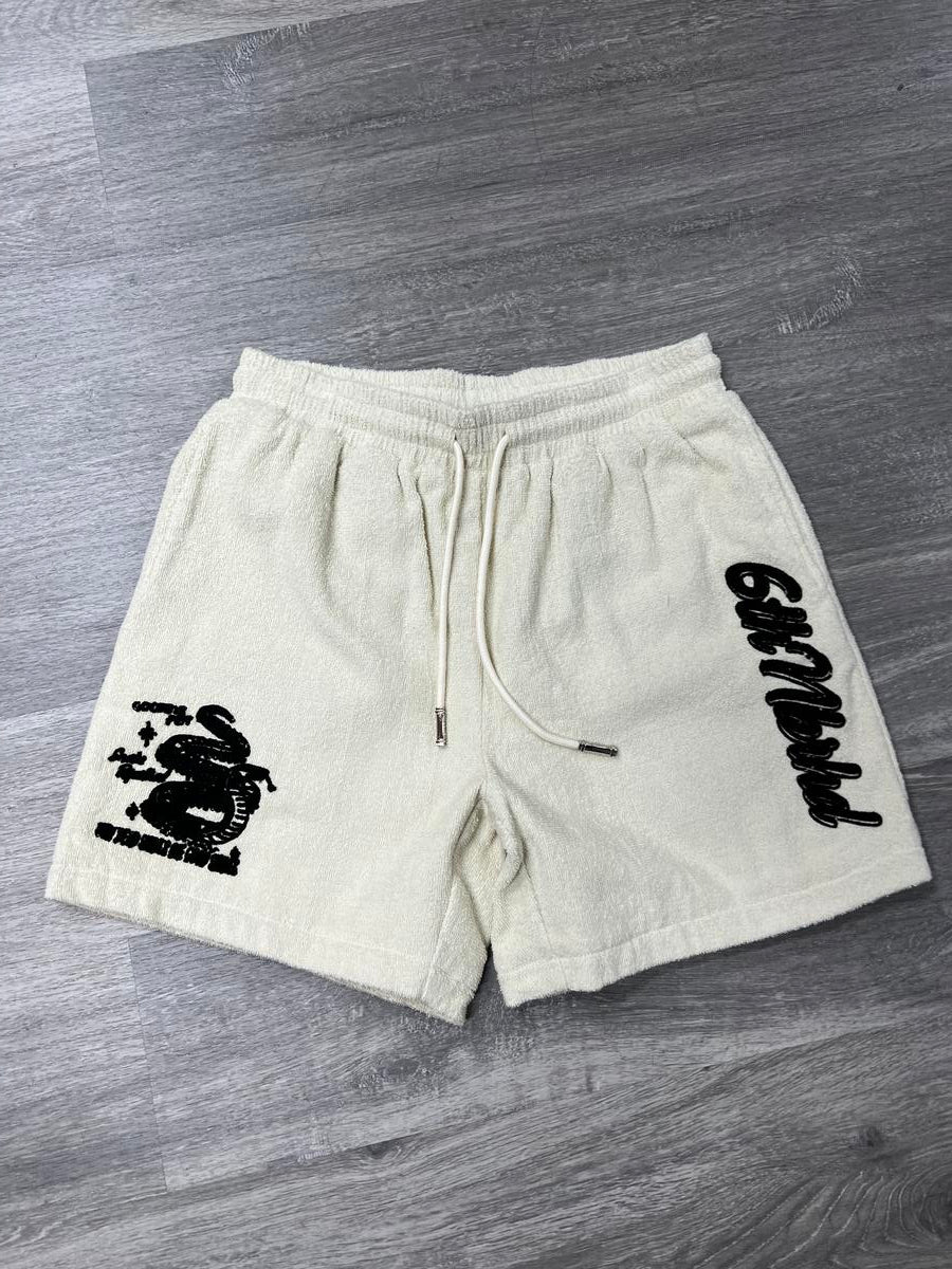 6TH-S2801 "EXTERMINATOR" SHORTS-CREAM