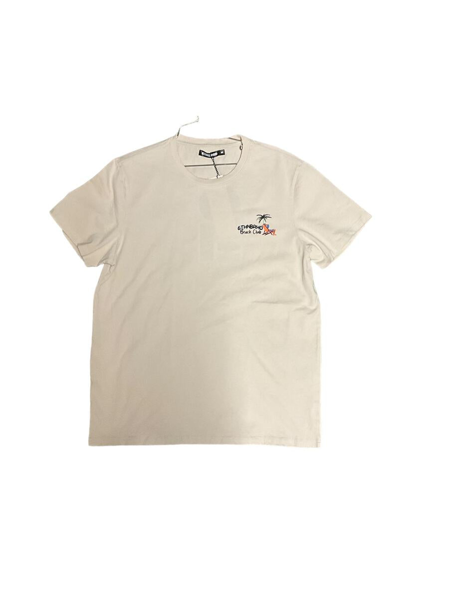 6TH-T30001 "ISLAND" TEE CREAM