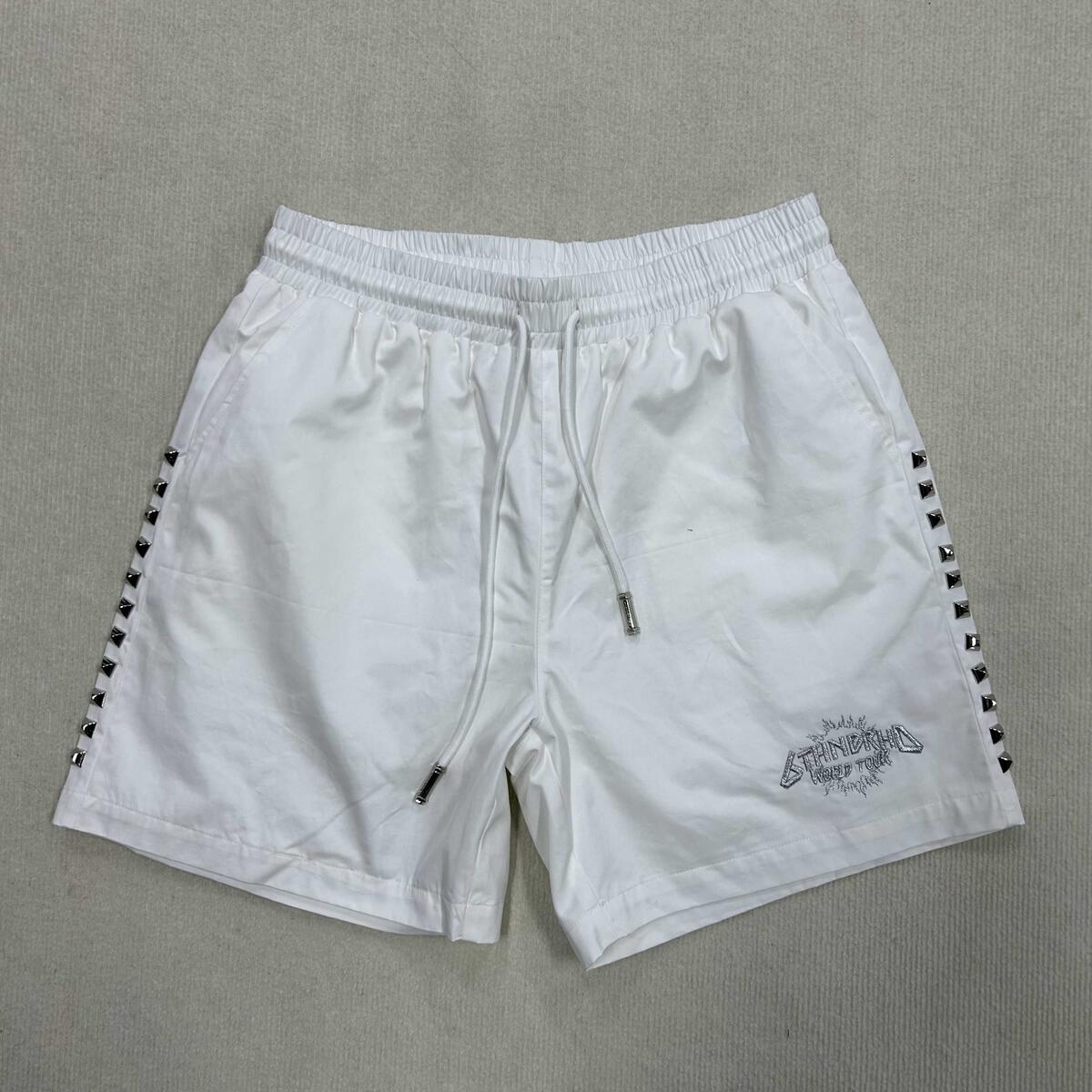 6TH-S2901 "STUNNA" SHORTS WHITE