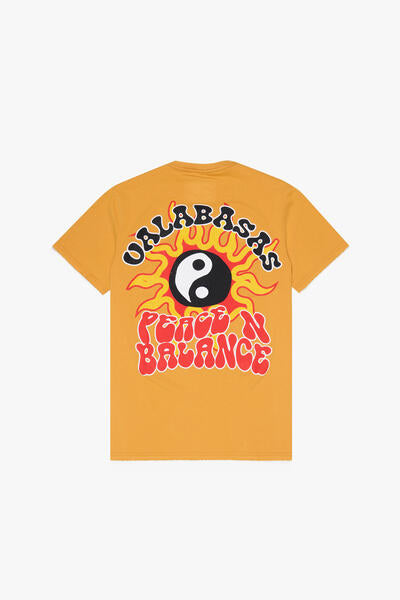 VLBS90048 "ALL BALANCED" TEE VINTAGE CITRUS