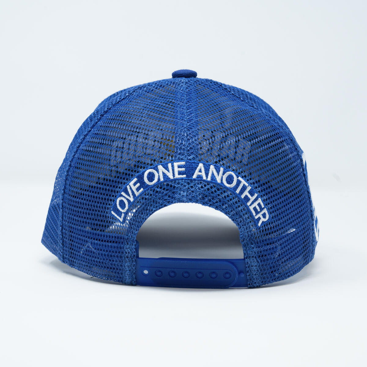 Gold Star Racism Kills Blue Trucker Hat
