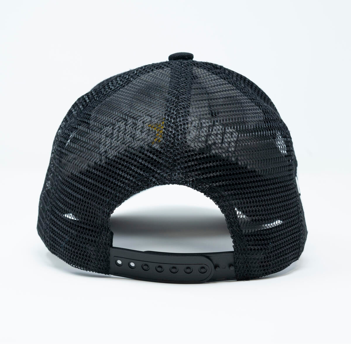 Gold Star Style Scarface Trucker Hat – Black/White