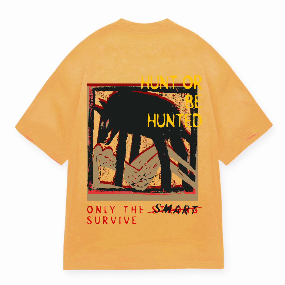 SH24-SUM1-16 "HUNTERS" T-SHIRT GOLD