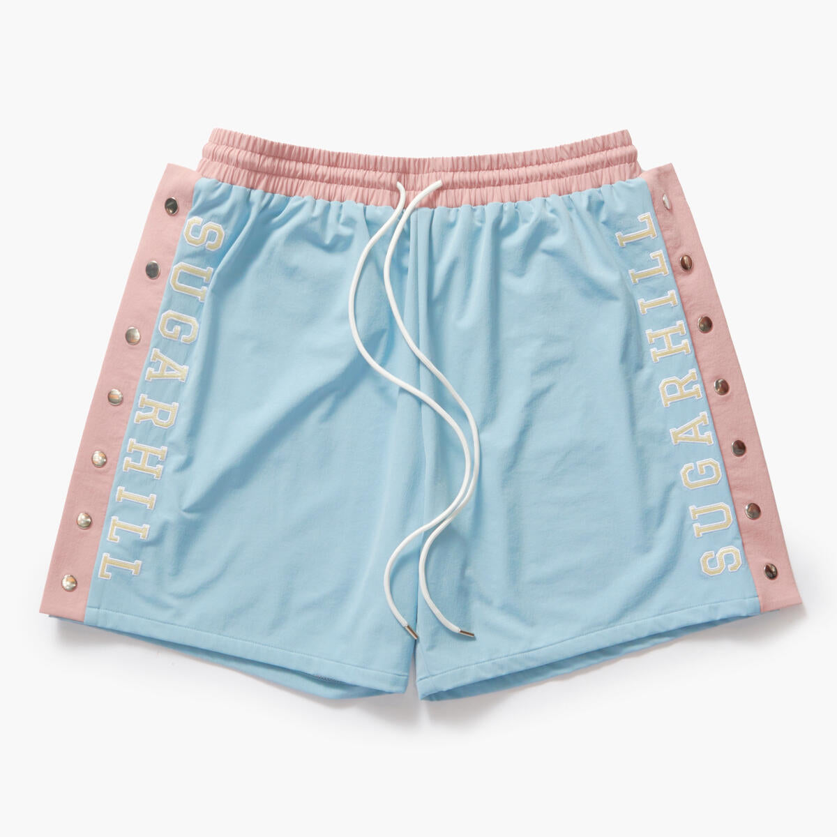 SH24-SUM1-38 "SOSA" SNAP SHORTS LT/BLUE