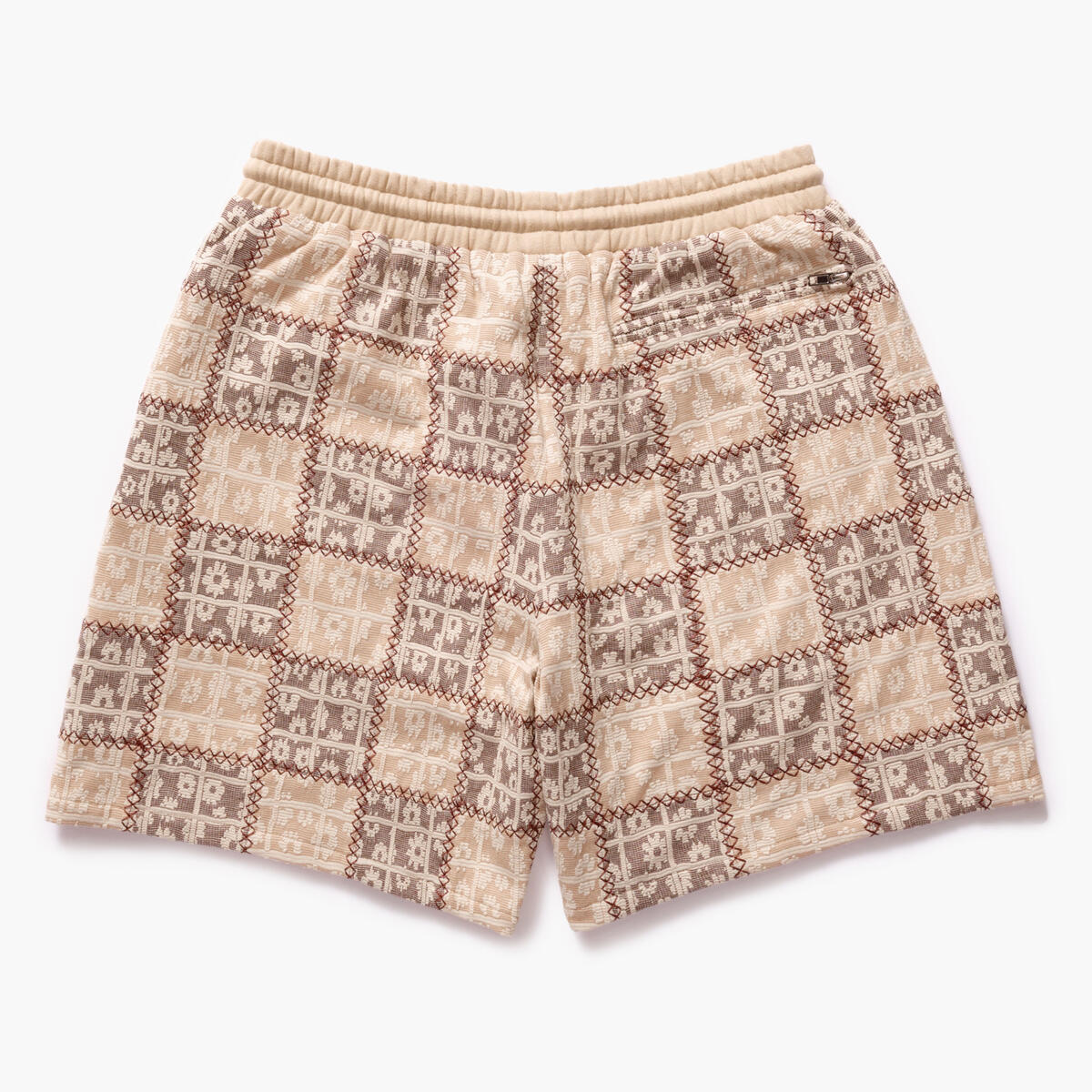 SH24-SUM1-33 "BLOCKA" SHORTS BROWN