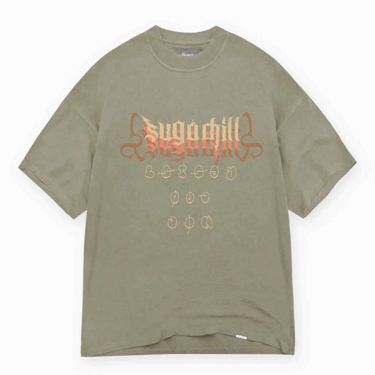 SH24-SUM1-09 "SAUCE" T-SHIRT OLIVE