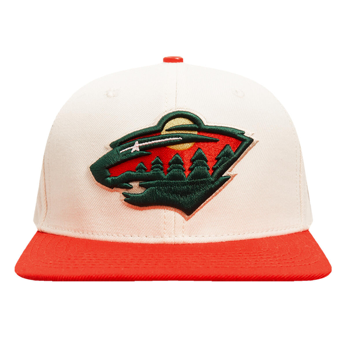 MINNESOTA WILD RETRO CLASSICS LOGO WOOL BLEND PRO SIX SNAPBACK
