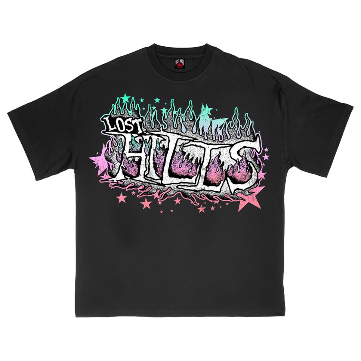 LOSTHILLS TEE BLACK