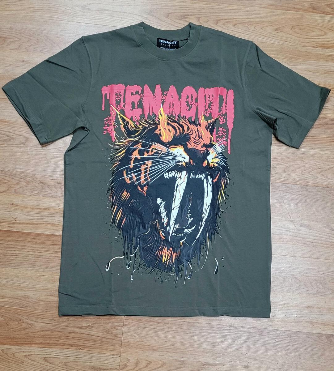 NO FIRE LION TEE