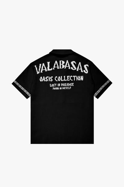 VLBSWB001 KABANA BUTTON DOWN Black